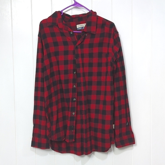 Magellan Outdoors Other - ❤️5/$25 Euc Magellan Plaid Button Down Pocket Shirt